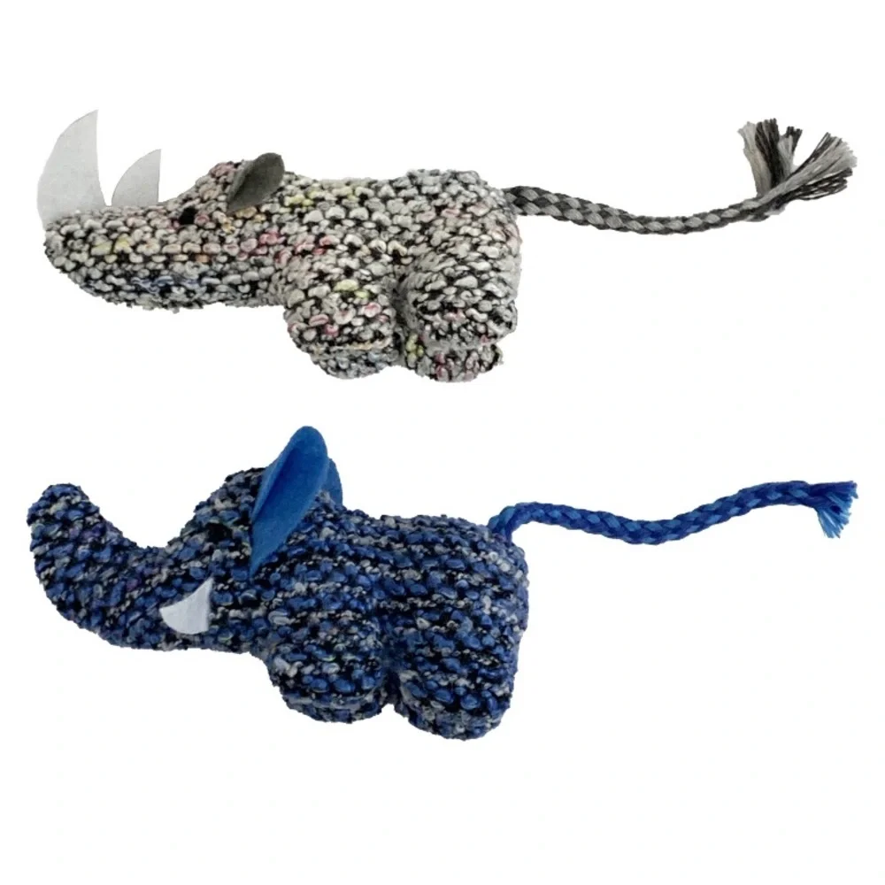 🔥5/$25🔥Vibrant Life Knit Animal Cat Toys w/ Catnip - Hunt